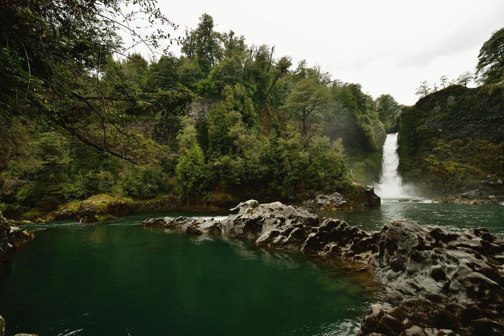 Huilo Huilo Nothofagus Hotel & Spa Puerto Fuy Kültér fotó