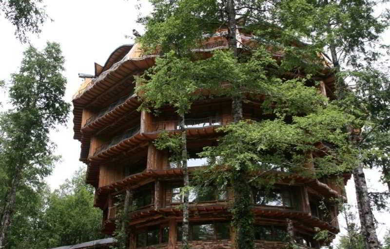 Huilo Huilo Nothofagus Hotel & Spa Puerto Fuy Kültér fotó