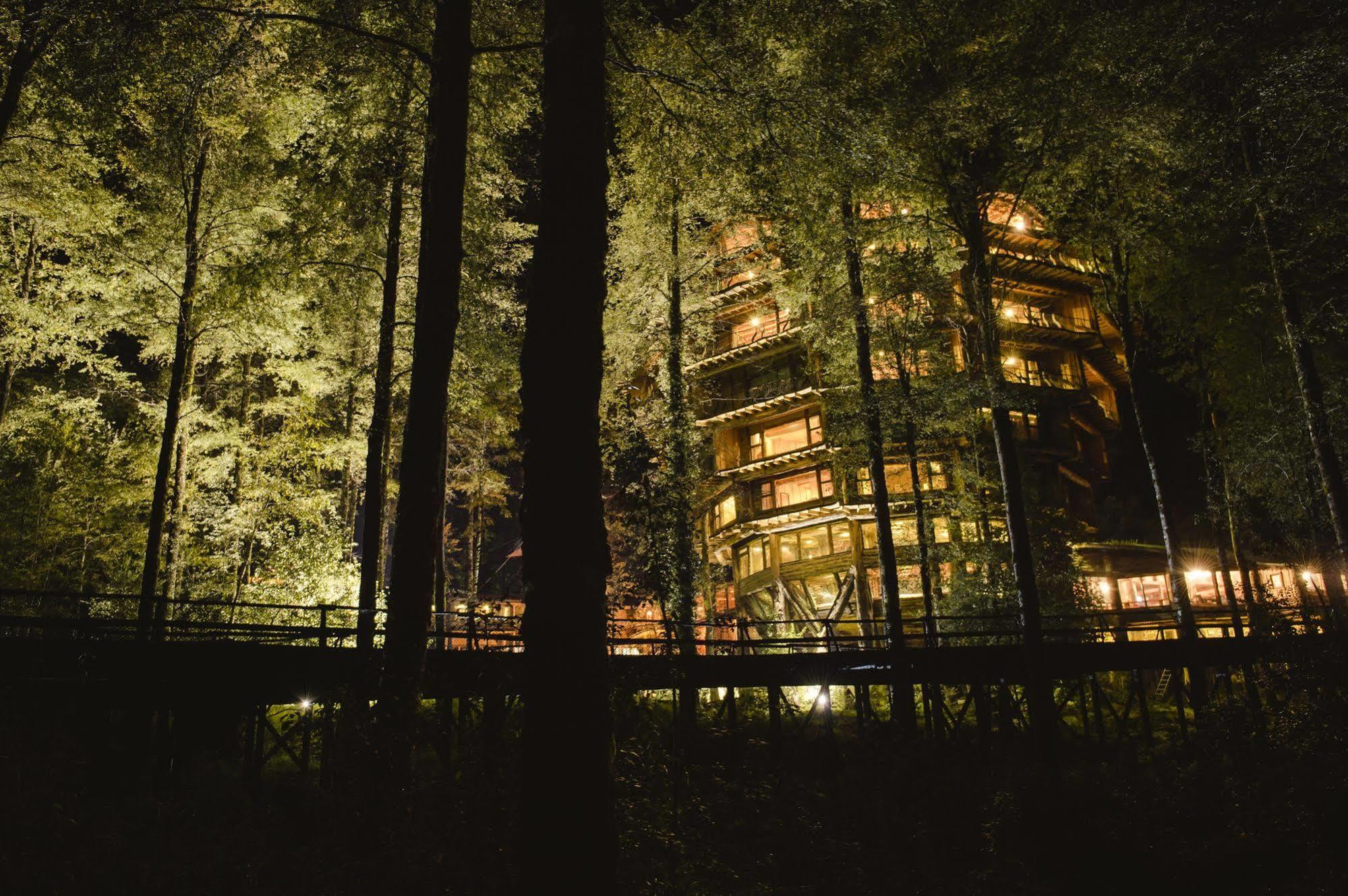 Huilo Huilo Nothofagus Hotel & Spa Puerto Fuy Kültér fotó
